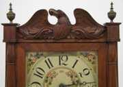 Eli Terry Wood Works Shelf Clock W/ Eagle