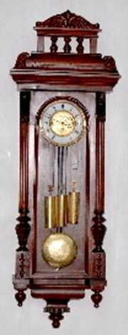 3 Weight “Remember” Vienna Regulator Clock