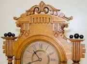 Antique Ansonia Oak “Carlos” Parlor Clock