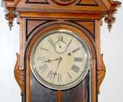 Gilbert “Columbus” 1 Weight Walnut Wall Clock