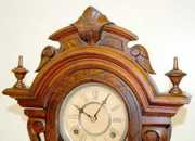 Gilbert Walnut “Medea” Mantle Clock
