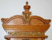 Oak Ansonia “Niobe” Weight Wall Clock