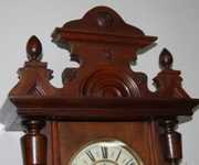 2 Weight Gustav Becker Clock w/Seconds Bit