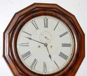 Seth Thomas No. 1 Extra Rosewood Wall Clock
