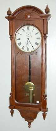 Seth Thomas Walnut No. 6 Wall Regulator Clock