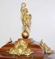 Ornate Lenzkirch Cherubs Shelf Clock