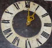 Early Iron Front Mobier Type Clock