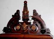Antique Lenzkirch Type Wall Regulator Clock