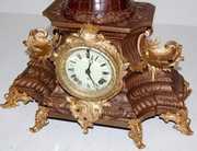 Antique Ansonia “Undine & Gloria” Statue Clock