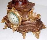 Antique Ansonia “Undine & Gloria” Statue Clock