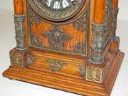 Ansonia 5 Finial Cabinet “Antique” Clock