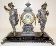Ansonia “Don Juan & Don Cesar” Statue Clock