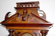 Antique Walnut Free Swinger Clock