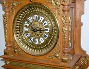 Oak Ansonia “Antique” Hanging 2 Weight Clock