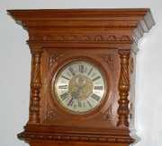 30 Day Carved & Engraved 3 Wt Vienna Floor Clock