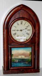 Chauncey Boardman Fusee Beehive Clock
