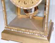 Bailey, Banks & Biddle Crystal Regulator Clock