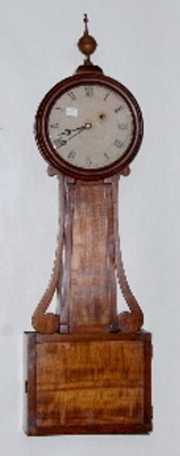 Sawin & Dyar Boston Weight Banjo Clock