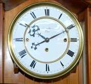 Antique Miniature 3 Weight Vienna Wall Clock