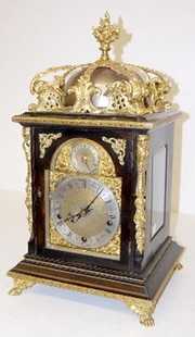 W & H Bell Top W.M. Chimes Bracket Clock