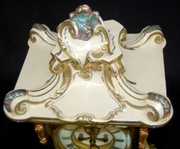Antique Ansonia #5 China Crystal Regulator Clock