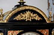 Ornate English Bracket Clock W/ Bronze Décor.