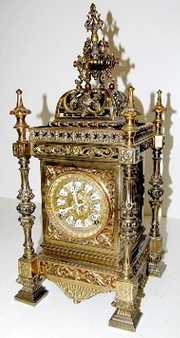 Ansonia “Regent” Clock w/ Candle Sides