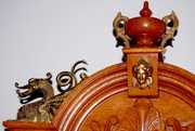 Oak Waterbury “Augusta” 2 Weight Clock