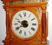 Oak Waterbury “Augusta” 2 Weight Clock
