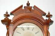 Walnut Ithaca Bank No.2 Double Dial Calendar Clock