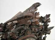 Black Forest Fusee Shelf Cuckoo Clock W/ Birds