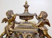 Fancy Ansonia “Lydia” Cherub Iron Clock