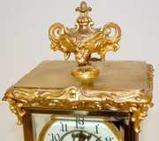 Ansonia “Crown” Crystal Regulator Clock