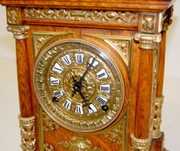 Ansonia “Antique”, 5 Finial Cabinet Clock