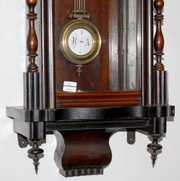 Ornate Antique R.A. Spring Wound Wall Clock