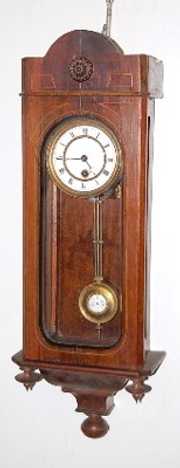 Miniature R.A. Inlaid Wall Clock