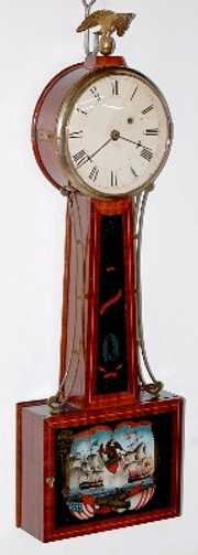 Willard Type Weight Banjo Clock