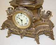 Ansonia “Undine & Male Statue” Clock