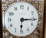 Ornate French Repeater Carriage Clock