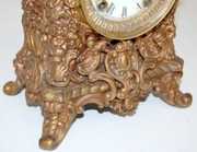 Ornate Ansonia “Crest” Figural Cherub Clock