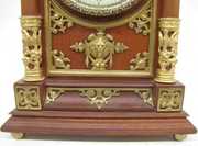 Ansonia “Antique” 5 Finial Cabinet Clock
