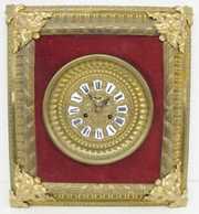 Ornate Ansonia Brass Picture Frame Clock