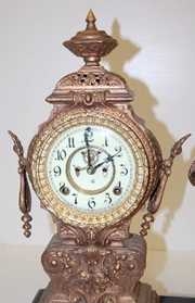 Antique Ansonia “Mars” Statue Clock