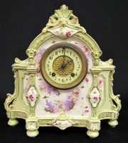 Antique Royal Bonn “Wyandotte” China Clock