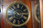 National Calendar Clock Co. Double Dial Clock