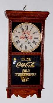 “Drink Coca Cola” Store Regulator Clock