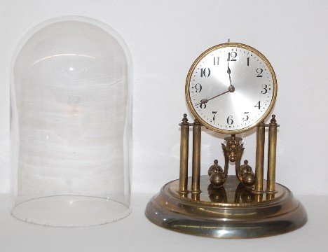 Germany Rotating Ball Anniversary Dome Clock