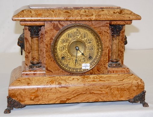 Seth Thomas Fancy Adamantine Mantel Clock