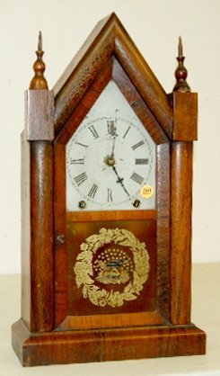 Ansonia Steeple Clock, 8 Day, T & S