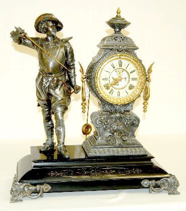 Ansonia “Don Caesar” Statue Clock